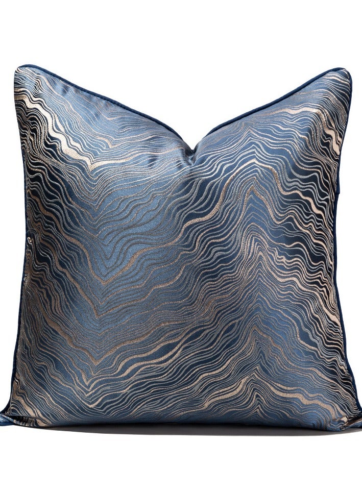 Light Luxury Model Room Living Room European Style Pillow Modern Sofa Cushion Bed Cushion Pillowcase Without Core Waist Pillow Nnap Pillow  - Image 1