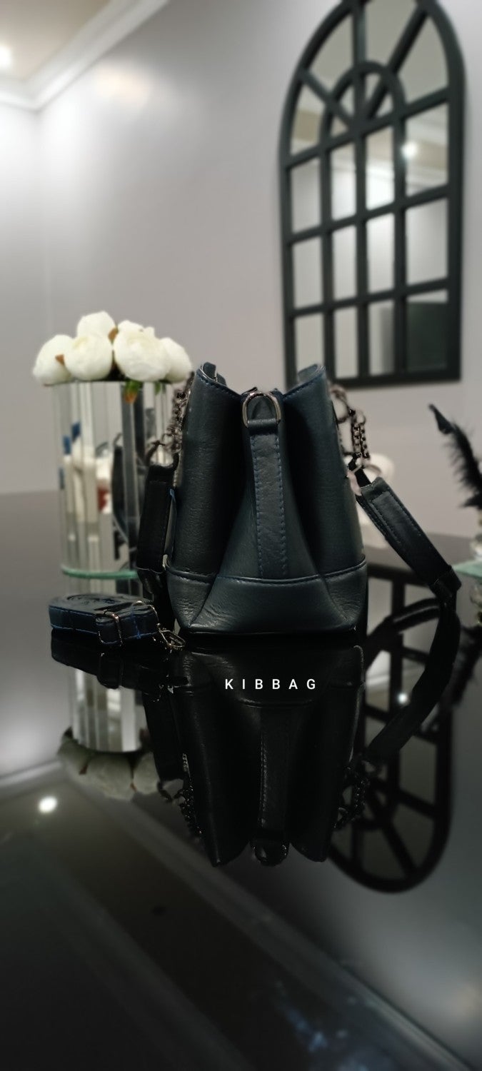 NahitaTyana Leather Women's Handbag, Shoulder Bag and Crossbody Bag, Shoulder Strap, Luxury  - Image 3