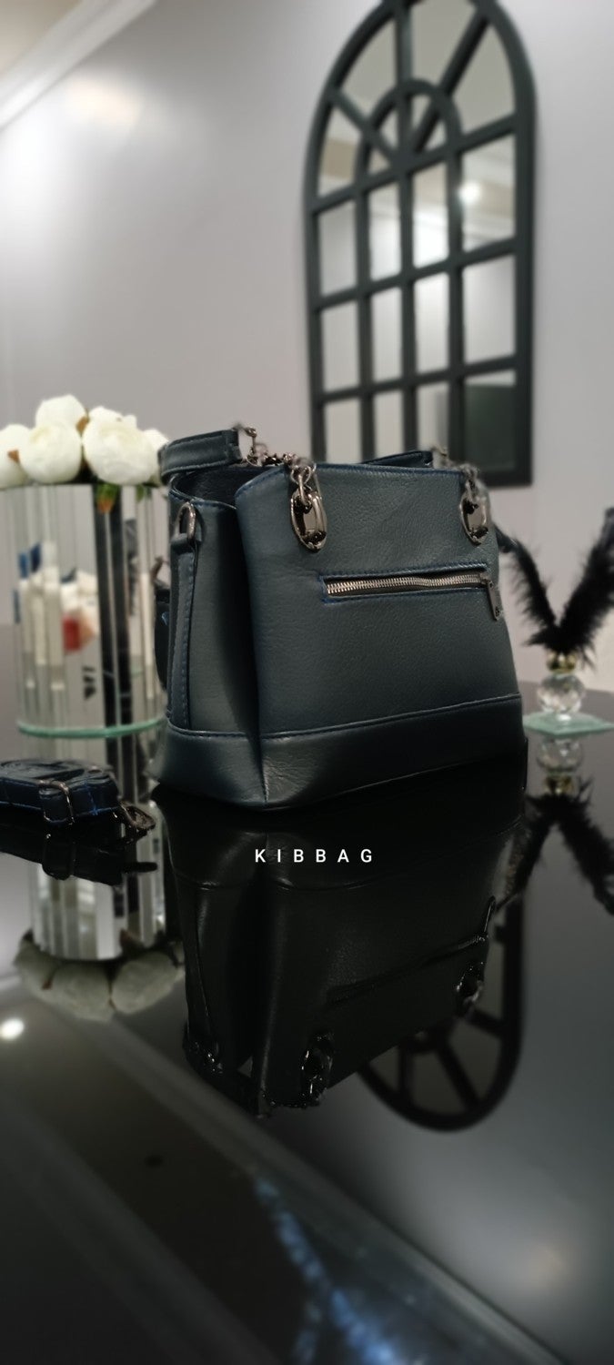 NahitaTyana Leather Women's Handbag, Shoulder Bag and Crossbody Bag, Shoulder Strap, Luxury  - Image 2