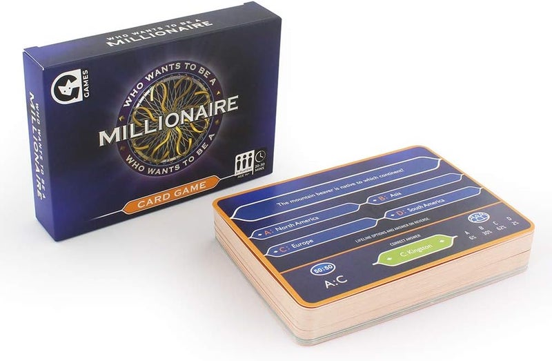 Ginger Fox Who Wants To Be Millionaire Card Game - Image 2