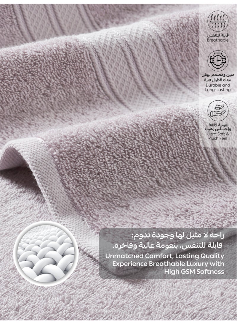 Donetella 6-Pcs Hand Towel Set (40x70 cm) – 100% Combed Cotton 600 GSM | Quick Dry, Ultra-Absorbent, Thick & Plush | Ideal for Spa, Gym, Hotel & Everyday Luxury - Image 5