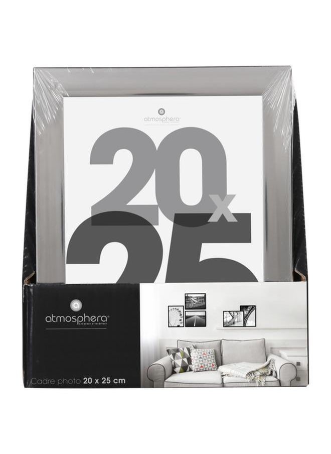 atmosphera Lise Elegant and Simple Design Dynamic Photo Frame Silver 20 x 25cm  - Image 2
