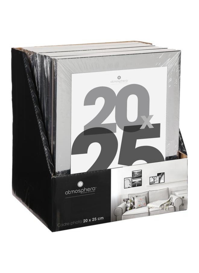 atmosphera Lise Elegant and Simple Design Dynamic Photo Frame Silver 20 x 25cm  - Image 3
