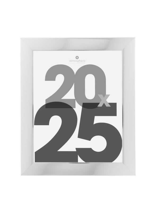 atmosphera Lise Elegant and Simple Design Dynamic Photo Frame Silver 20 x 25cm  - Image 1