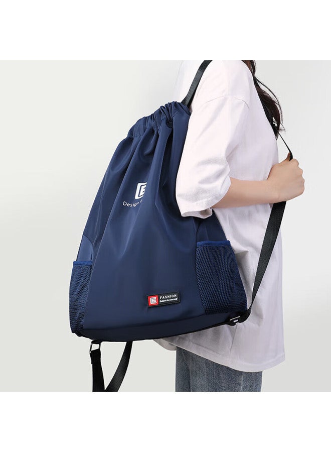 Viney Basketball Bag For Men And Women, Drawstring Sports Bag, Training Fitness Backpack, Large Capacity Drawstring Bag For Volleyball And Soccer - Image 1