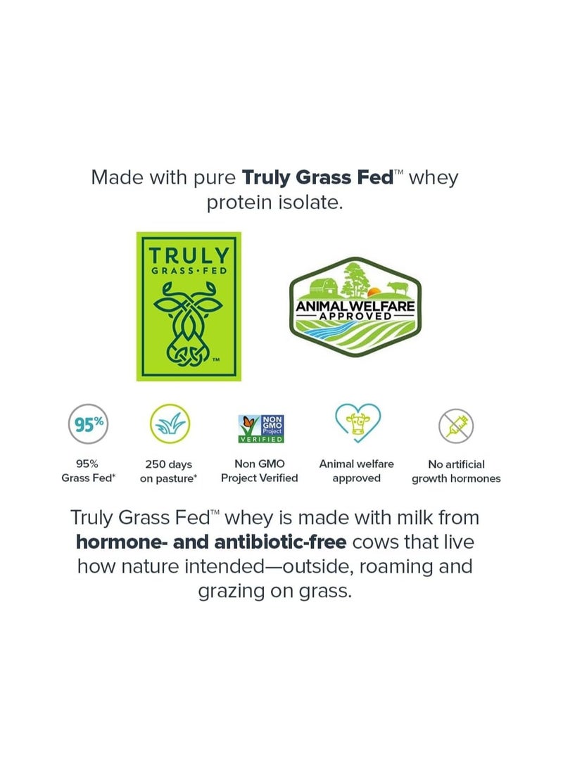 Legion Athletics - Whey+ Protein Powder Grass Fed Whey Protein Isolate Naturally Sweetened And Flavored No Added Sugars 22 Grams Per Serving 867 G (1.90 Lbs) 30 Servings - Dutch Chocolate - Image 1
