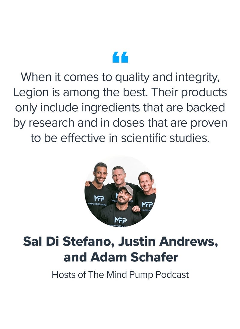 Legion Athletics - Whey+ Protein Powder Grass Fed Whey Protein Isolate Naturally Sweetened And Flavored No Added Sugars 22 Grams Per Serving 867 G (1.90 Lbs) 30 Servings - Dutch Chocolate - Image 1