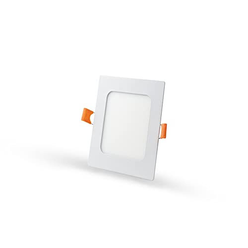 D'Mak D’Mak 22 Watt White LED Conceal Panel Ceiling Light for POP False Ceiling, Aluminium Metal Powder Coated, LED Light with Chip for Living Room, Bedroom and Hall, Square, Pack of 1 - Image 2