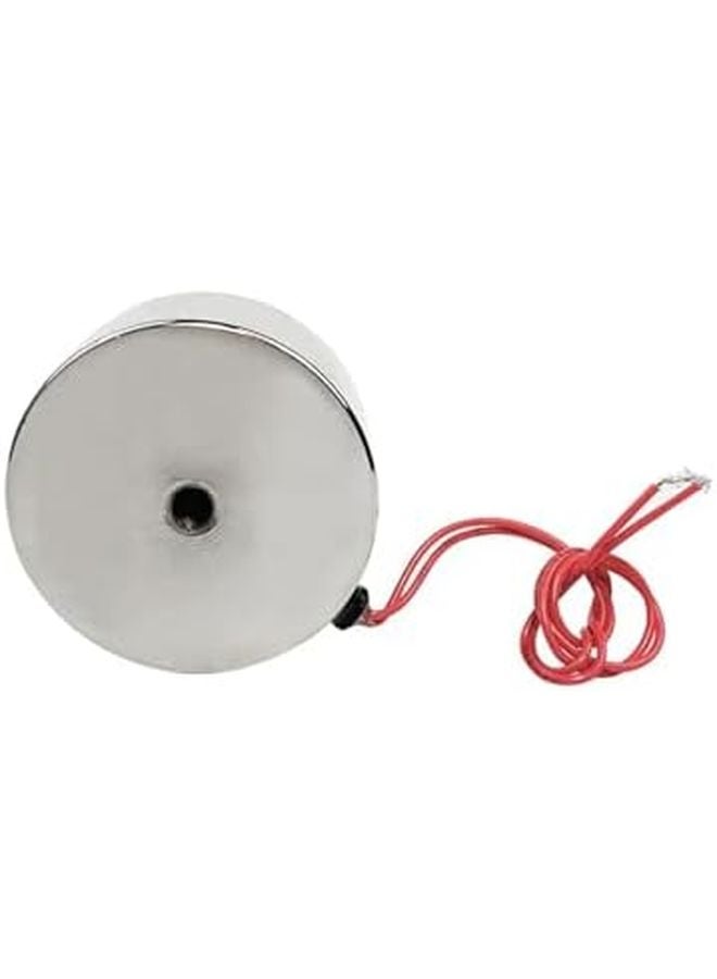 مغناطيس رفع كهرومغناطيسي 24 فولت 80 كجم 800 نيوتن مغناطيس كهربائي تثبيت تيار مستمر 12 فولت 24 فولت - Image 5