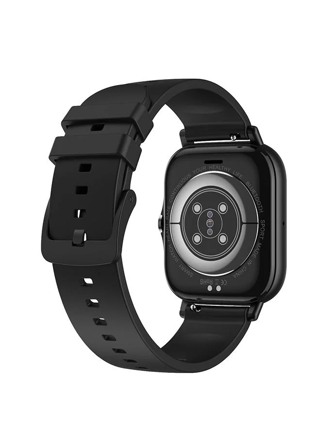 سلازنجر Slazenger Unisex Quartz Movement Watch, SMART Display and Silicone Strap - SL.7.6417.5.04, Black