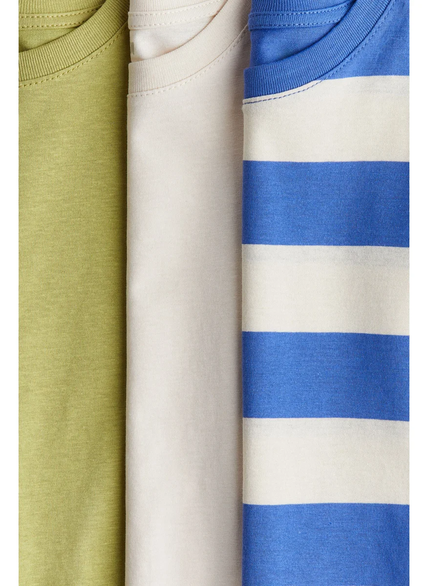 H&M 3-Pack Jersey Tops