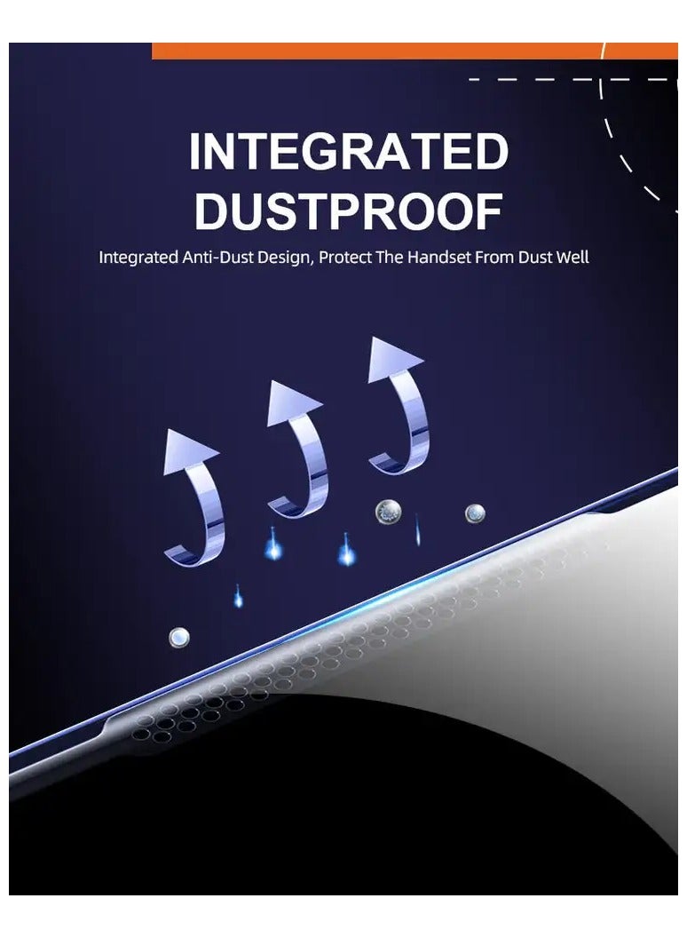 AJYAL PRIVACY Screen Protector For iPhone 14 PRO Tempered Glass Screen Protector [Bubble Free] Anti-Glare, Scratch Resistant [Full Coverage] (IPHONE 14 PRO) PRIVACY - Image 4