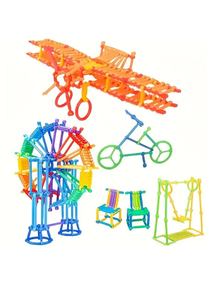 210 Pcs Magic Wand Toy Building Blocks Educational Creative Puzzle School Prize Gift - Image 3