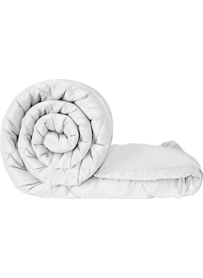 Story@Home Story@Home Swan Di Ville Ultra Soft Microfiber Single Comforter (White)  - Image 1
