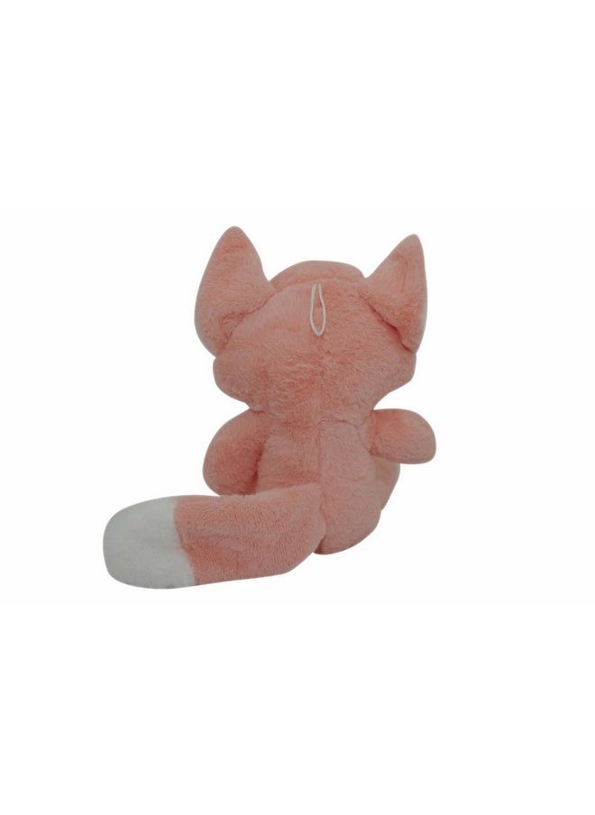 HELLO BABY HELLO BABY Fox- Pink/White Soft Toy | Stuffed Soft Toy -24CM  - Image 3