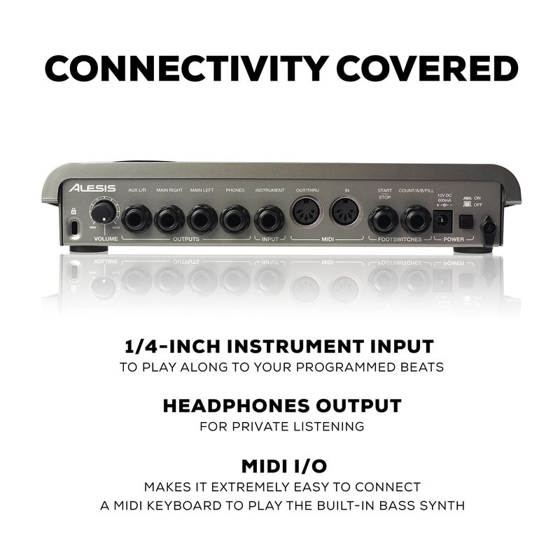 Alesis SR-18 - Studio-Grade Standalone Drum Machine With On-Board Sound Library, Performance Driven I/O and In-Built Effects / Processors - Image 5