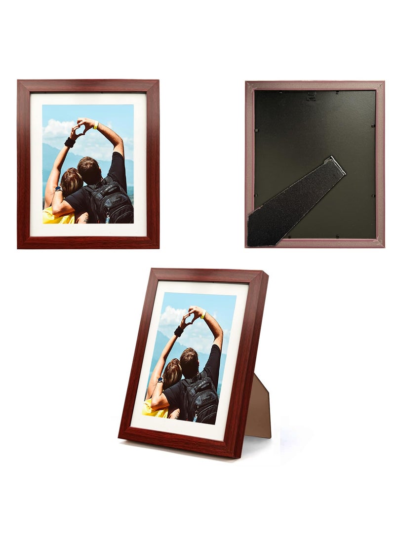 Art Street Painting Mantra Brown Table/Wall Photo Frame Fro Home Decor, Bedroom, Office, Tanle Top, Living Room (Photo Size8 x 10) Inches  - Image 4