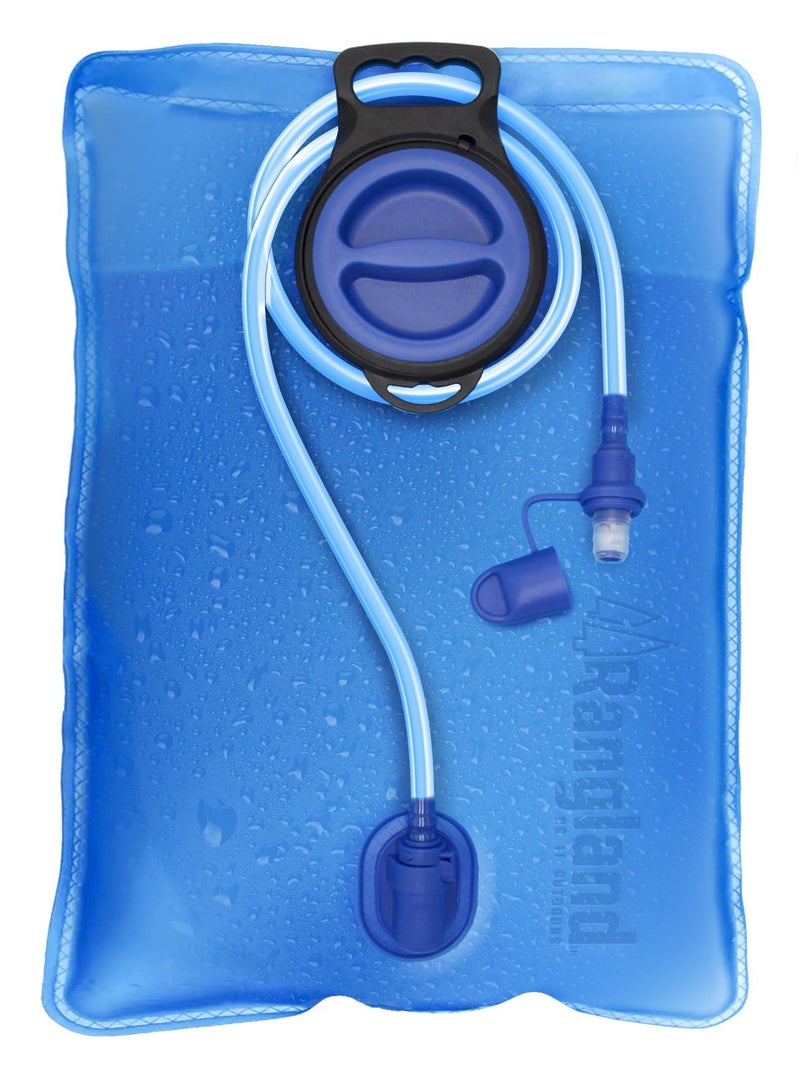 RANGLAND Extra Large 8L Water Bladder (2.1 Gallon) Heavy Duty Hydration Reservoir Bag, Easy-Fill Wide Mouth Opening, Leak-Proof Drinking Tube with Bite Valve Straw - Image 1