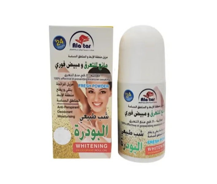 العطار مانع للتعرق ومبيض فوري شب طبيبعي  40 مل - Image 2