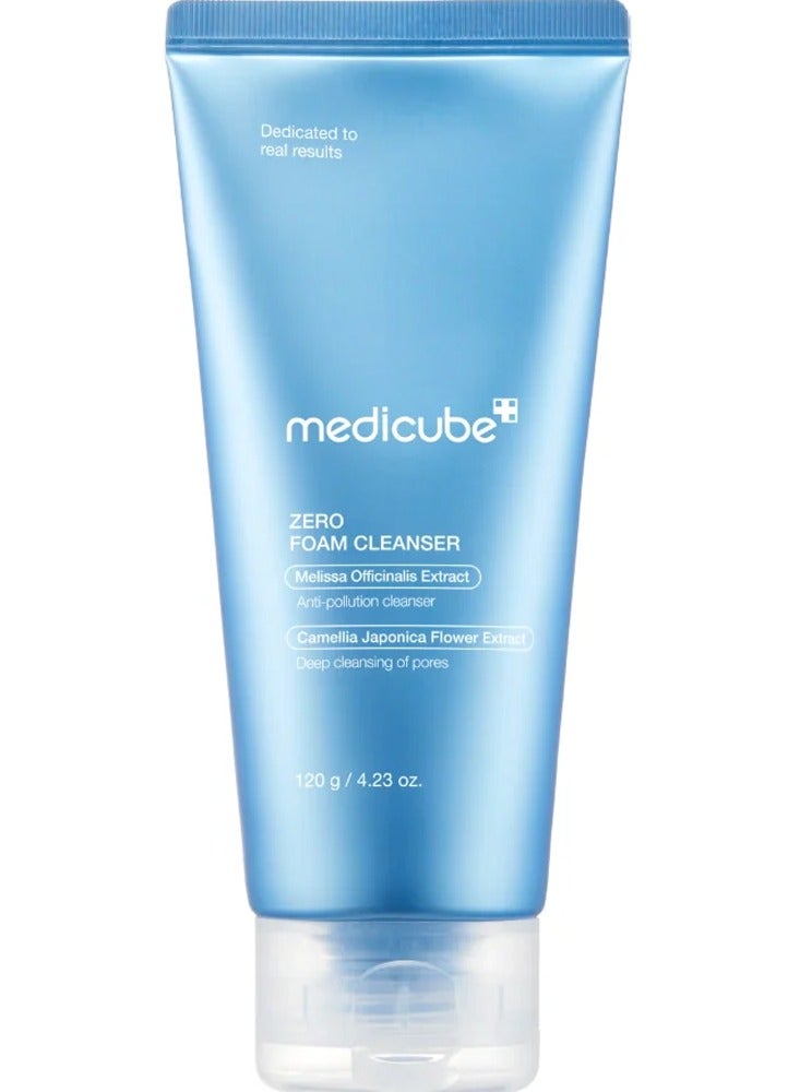 ميديكيوب منظف ​​بدون رغوة 120 مل - العناية اليومية بالمسام - يحتوي على مستخلصات السفرجل، والبلسم الليموني، وزهر البرتقال التي تساعد على تضييق المسام