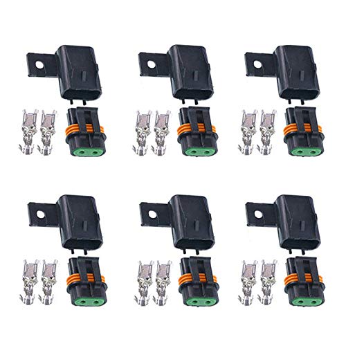 JooFn Waterproof Sealed ATO ATC Fuse Holder Assembly Splice Existing Wire Kit (Pack of 6) - Image 1