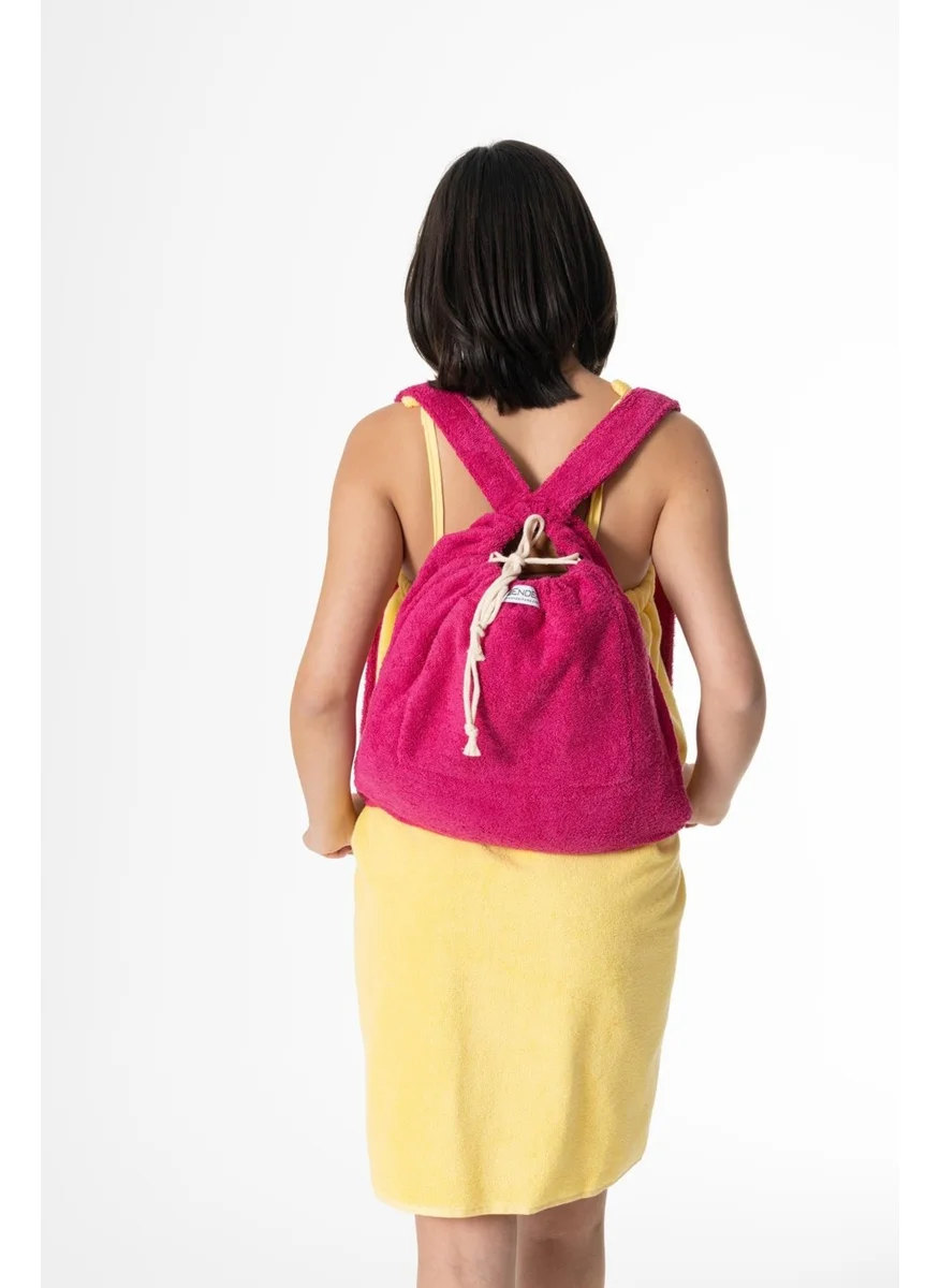 Ender Home Towel Beach Backpack + Towel Pool Sea Sunbed Towel Bag