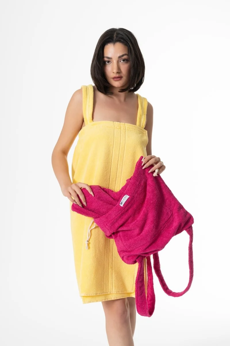 اندر هوم Towel Beach Backpack + Towel Pool Sea Sunbed Towel Bag