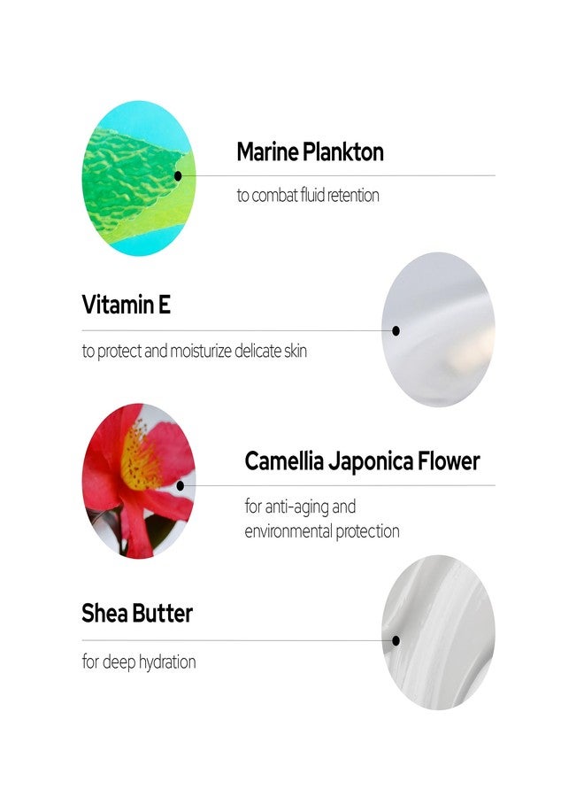 SiO Beauty Cryo Eye Cream - Hydrating Eye Cream for Dark Circles & Fine Lines - Under-Eye Cream with Shea Butter, Vitamin E & Collagen - Personal Care Cream with Cooling Ingredients to Depuff Eyes - Image 5