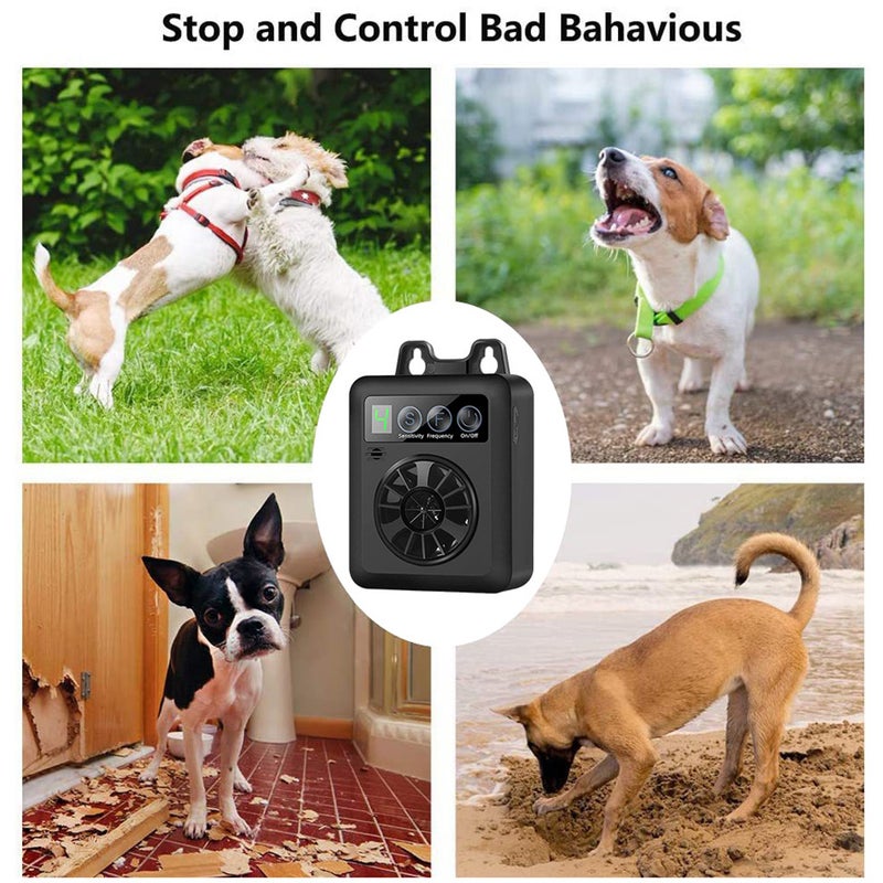Smart Anti Barking Device For Dogs Indoor/Outdoor 3 Adjustable Levels Rechargeable Pet Behavior Training Tool - Image 5