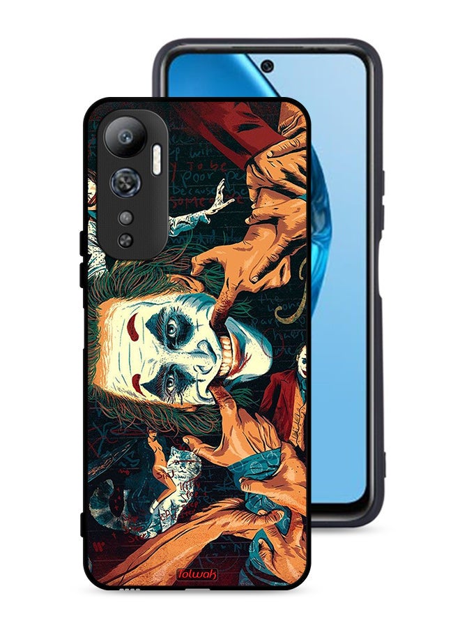 Tolwak Infinix Hot 20 4G Protective Case Cover Joker Art - Image 1