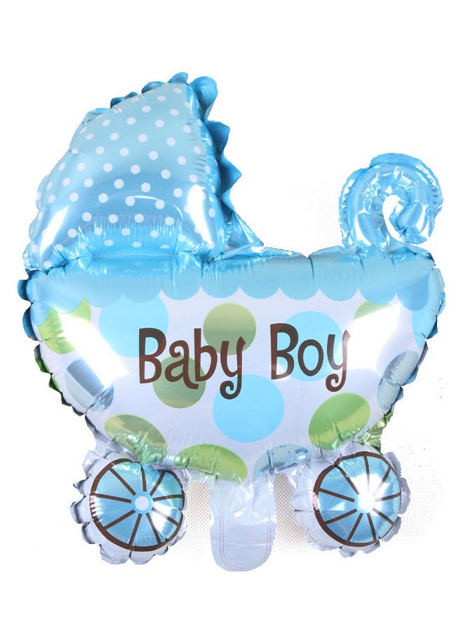 5-Pieces Decorative Newborn Baby Birthday Party Inflatable Balloon Set Boy - Image 5