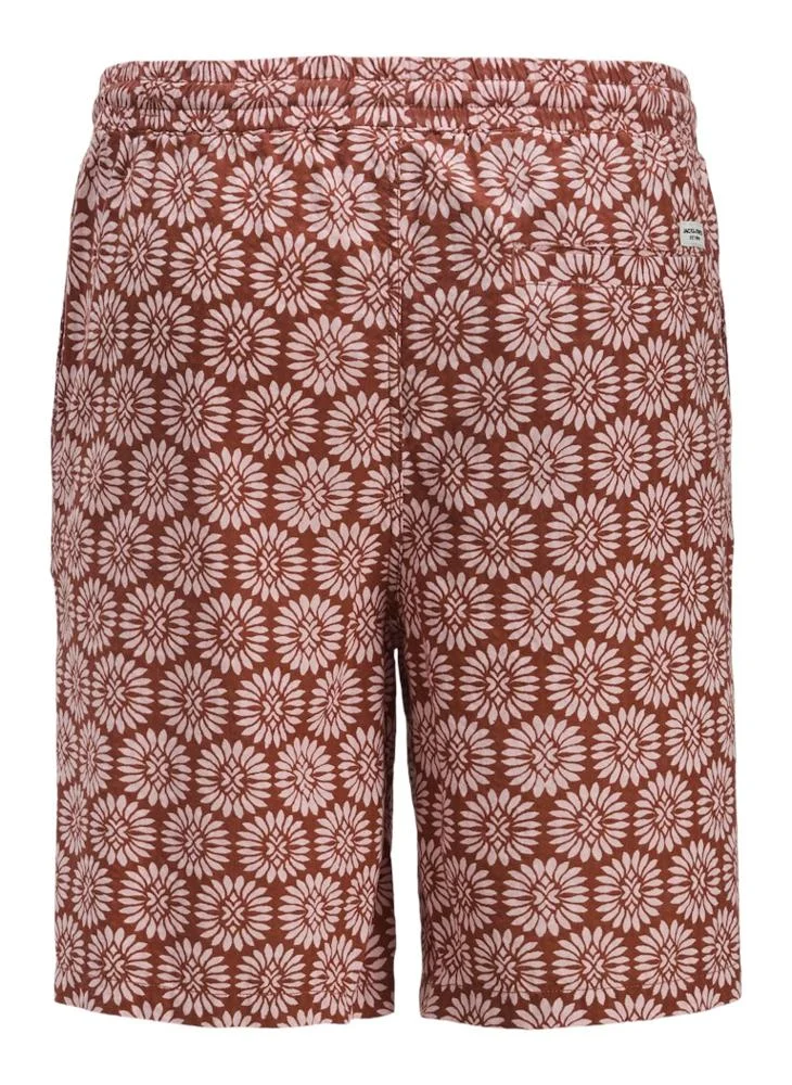 JACK & JONES Jpstjaiden Seersucker Printed Short