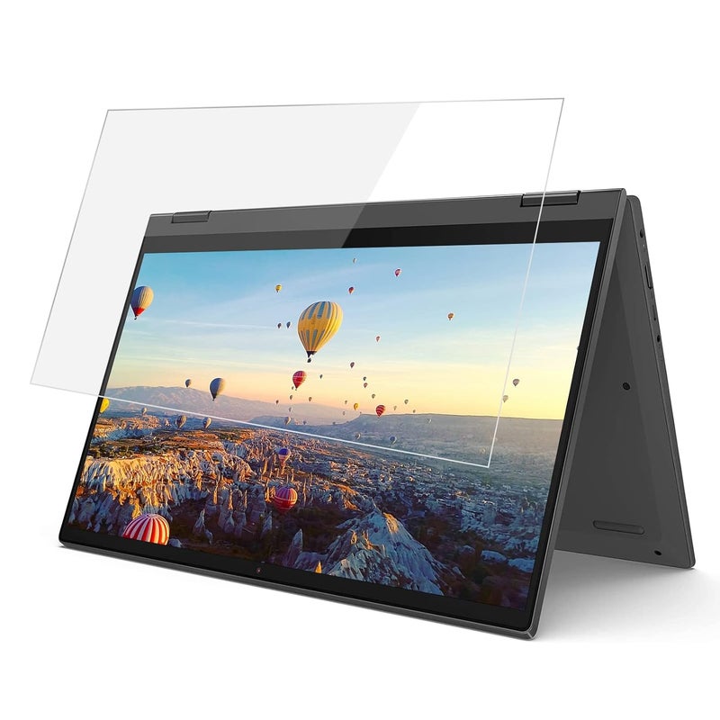Saco حماية شاشة لابتوب لامعة 14 بوصة متوافقة مع HP Pavilion X360 2 في 1 لابتوب 14 بوصة 14-DY (لا تناسب شاشة بنسبة 16:9) واقي شاشة - شفاف - Image 1