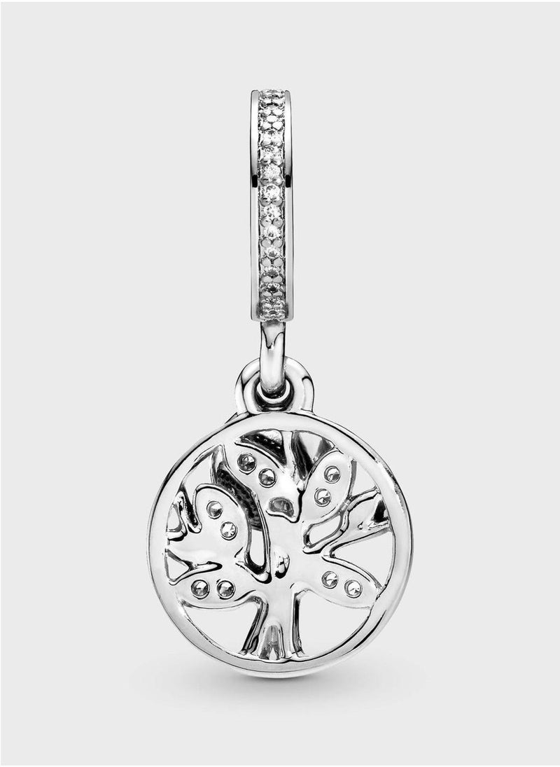 PANDORA Sparkling Family Tree Dangle Charm  - Image 2
