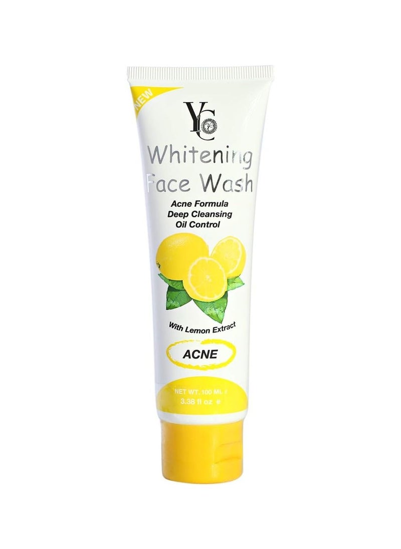 YC Whitening Lemon Extract Face Wash Acne100 ml