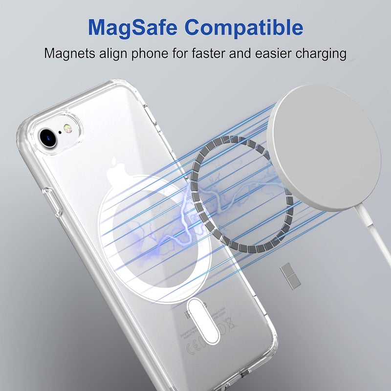 ZAPCASE Back Case Cover for iPhone 7/8 / Se 2020 | Compatible for iPhone 7/8 / Se 2020 Back Cover | Scratch-Resistant Back Cover | Clear - Image 5