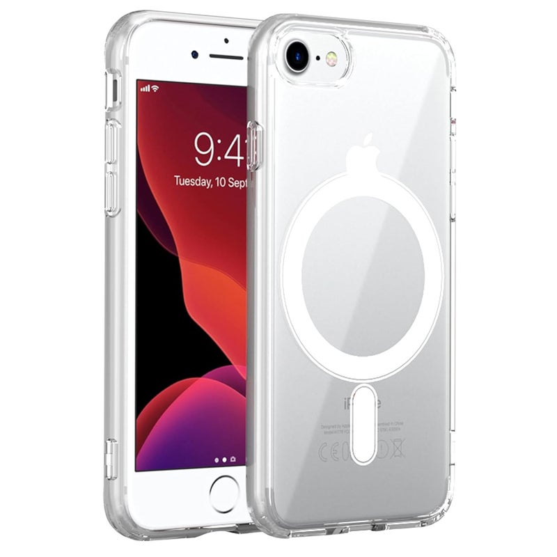 ZAPCASE Back Case Cover for iPhone 7/8 / Se 2020 | Compatible for iPhone 7/8 / Se 2020 Back Cover | Scratch-Resistant Back Cover | Clear - Image 1