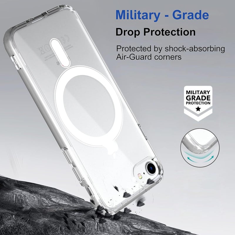 ZAPCASE Back Case Cover for iPhone 7/8 / Se 2020 | Compatible for iPhone 7/8 / Se 2020 Back Cover | Scratch-Resistant Back Cover | Clear - Image 3