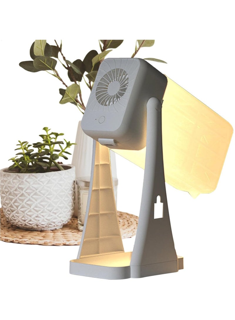 CMGTYYD Portable Air Purifier | 11.22x6.3x4.72 inches Air Ionizer with Night Light | 3-Speed Fan, Pet Deodorizing Machine for Bedroom, Bathroom, Living Room, Kitchen, Pet Room - Image 1