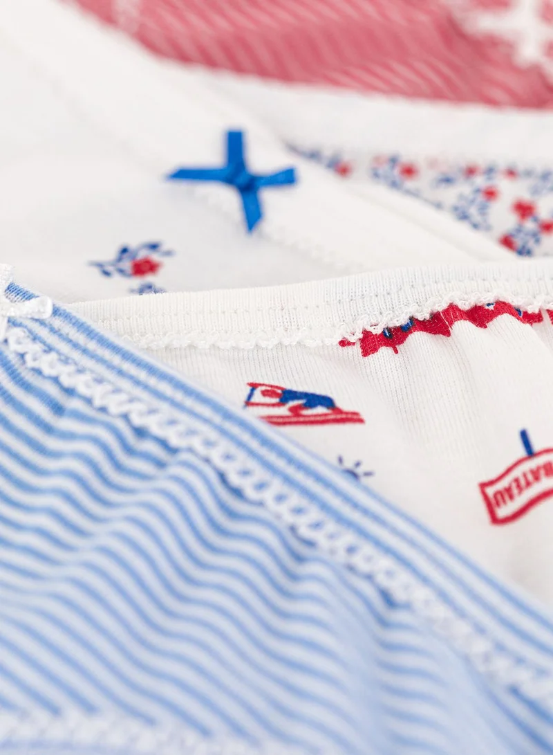 Petit Bateau Youth 5 Pack Assorted Knicker