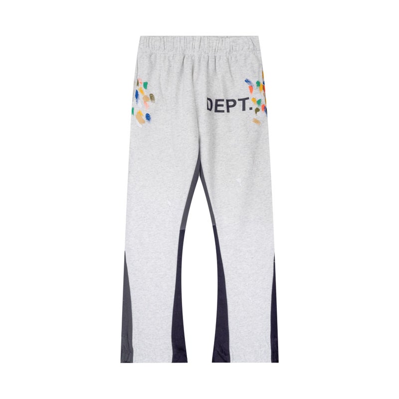 Correct Version Of G D Classic Hand-Painted Splash Ink Graffiti Print Splicing Casual Loose Sweatpants Men'S Casual Pants Women - Image 1