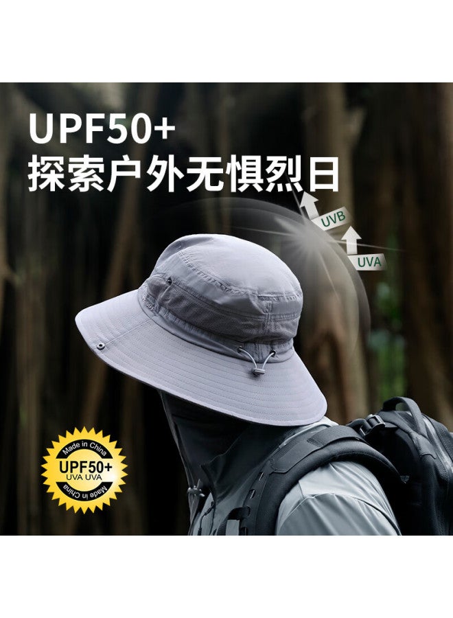 Tactical Bird Wide Brim Summer Outdoor Fisherman Hat Men Hiking Mountaineering Sun Protection Hat Women Thin Sunshade Fishing - Image 3