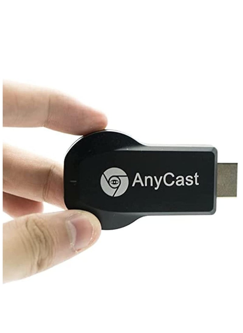 AnyCast - ET- Any-Cast M9 Plus WiFi TV Dongle Stick DLNA HDMI 128MB Miracast Dual Core, - Image 1