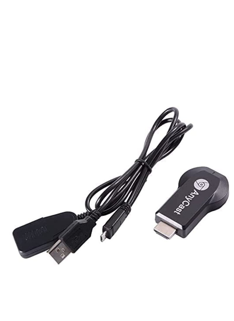 AnyCast - ET- Any-Cast M9 Plus WiFi TV Dongle Stick DLNA HDMI 128MB Miracast Dual Core, - Image 1