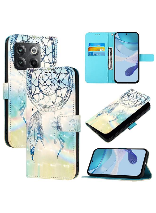 S-TOP Case For OnePlus Ace Pro / 10T Global 3D Painting Horizontal Flip Leather Phone Case - Image 1