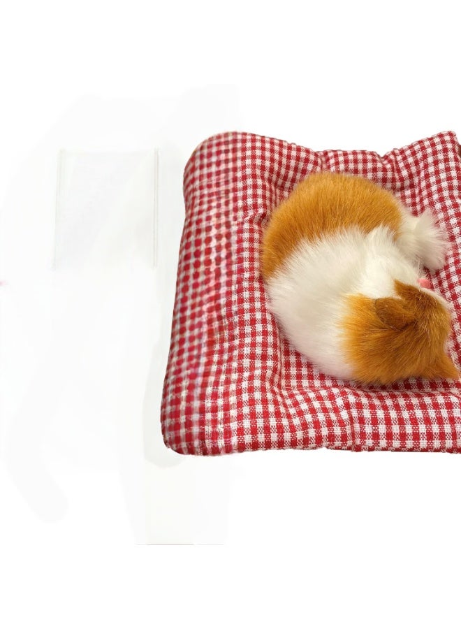 A.M Display Mold Sleeping Cat Design Purifying Air Plastic Cartoon Simulation Animal Model for Car - Image 3