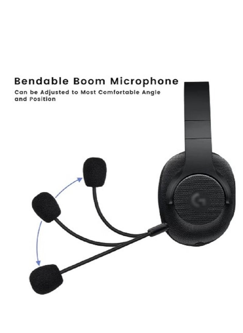 Generic - Mic Replacement for Logitech G433 / G233 Wired Gaming Headsets, 3.5mm Detachable Unidirectional Game Boom Microphon - Image 1