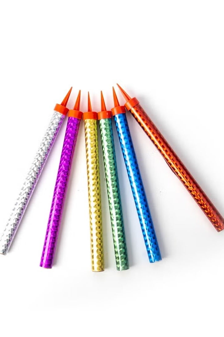 Sparkler Candles for Celebrations and Birthdays, 6 pieces, 15 cm long - A fiery touch that lights up your special moments