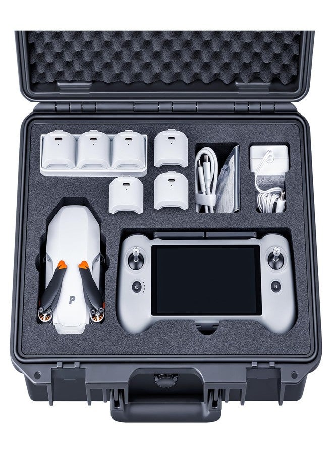 Lykus Titan AM110 Waterproof Hard Case for Potensic Atom 2 and PTD 1 RC, Support up to 7 Batteries [CASE ONLY] - Image 1
