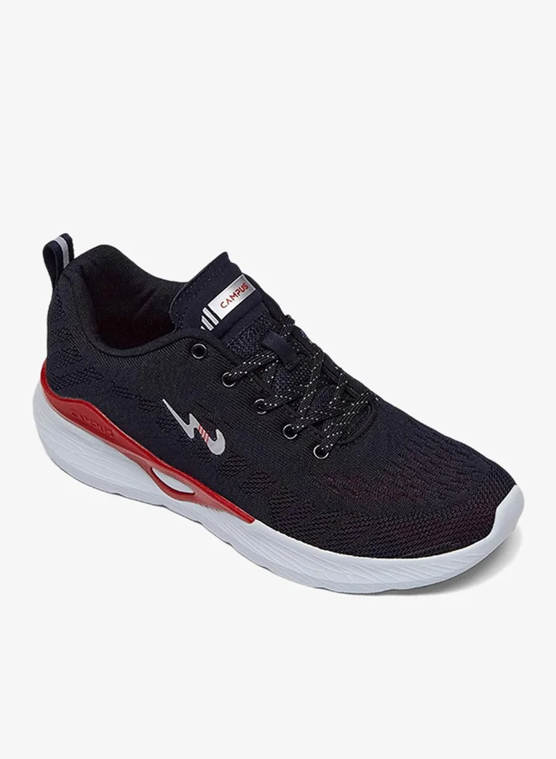 كامبس Men Azil Memory Foam Lace-Up Running Shoes-Navy